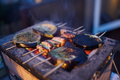 barbecue-on-charcoal-grill